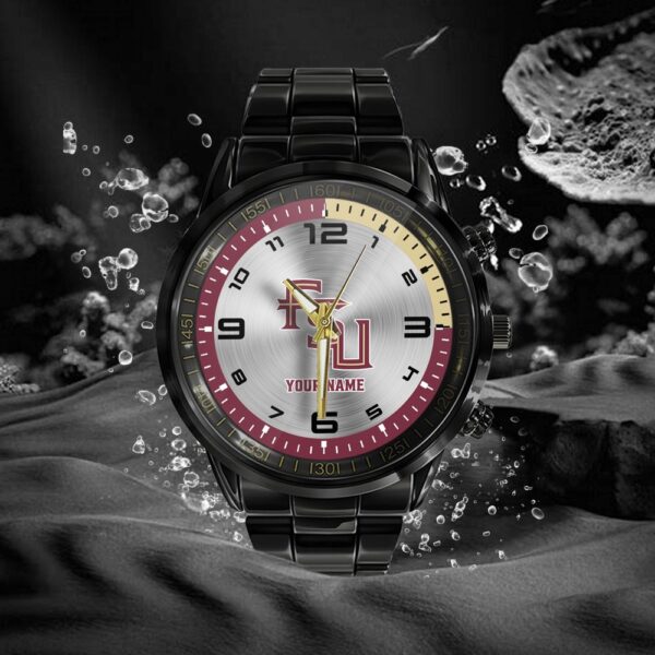 Custom Name Florida State Seminoles NCAA Hand Watch Gifts For Fans