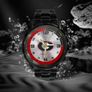 Custom Name Georgia Bulldogs NCAA Hand Watch Gifts For Fans 2