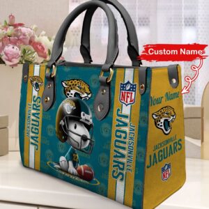 Custom Name Jacksonville Jaguars Snoopy…