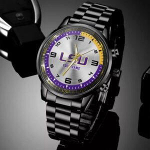 Custom Name LSU Tigers NCAA Hand Watch Gifts For Fans 4