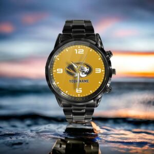 Custom Name Missouri Tigers NCAA Black Hand Watch Gifts For Fans 3