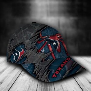 Custom Name NFL Houston Texans Spider Man All Over Print 3D Classic Cap 2