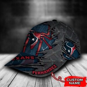 Custom Name NFL Houston Texans Spider Man All Over Print 3D Classic Cap 3