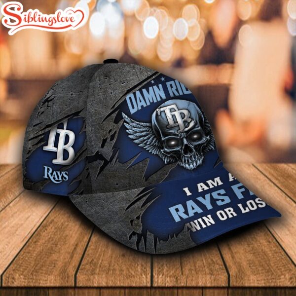 Custom Name NFL I Am A Tampa Bay Rays Fan All Over Print – Blue 3D Classic Cap