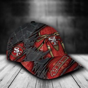 Custom Name NFL San Francisco 49ers Spider man All Over Print 3D Classic Cap 3