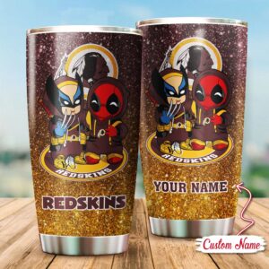 Custom Name NFL Washington Redskins…