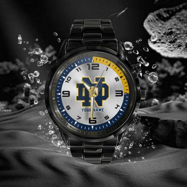 Custom Name Notre Dame Fighting Irish NCAA Hand Watch Gifts For Fans