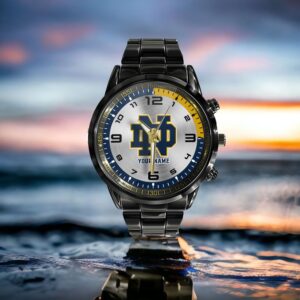 Custom Name Notre Dame Fighting Irish NCAA Hand Watch Gifts For Fans 3