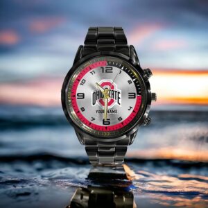 Custom Name Ohio State Buckeyes NCAA Hand Watch Gifts For Fans 4