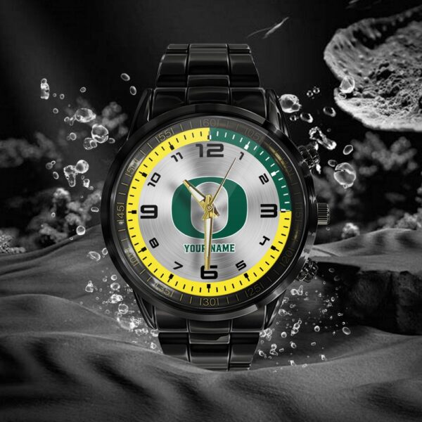 Custom Name Oregon Ducks NCAA Hand Watch Gifts For Fans