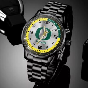 Custom Name Oregon Ducks NCAA Hand Watch Gifts For Fans 4