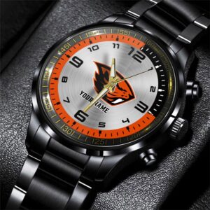 Custom Name Oregon State Beavers NCAA Hand Watch Gifts For Fans 1