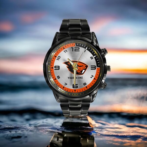 Custom Name Oregon State Beavers NCAA Hand Watch Gifts For Fans