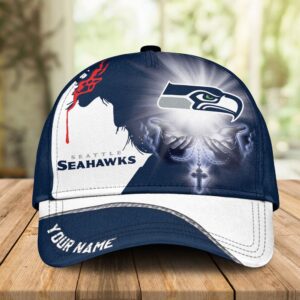 Custom Name Seattle Seahawks NFL…