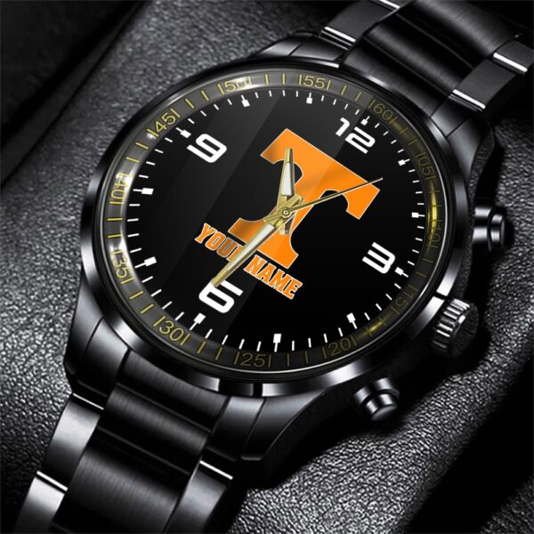 Custom Name Tennessee Volunteers NCAA Black Hand Watch Gifts For Fans