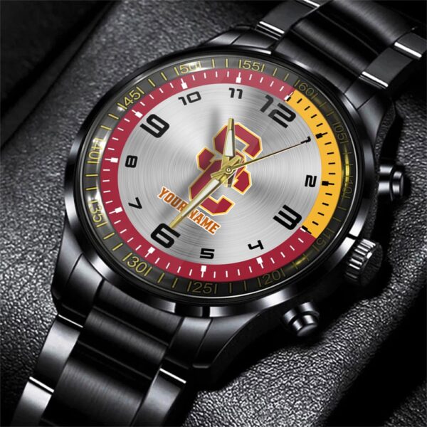 Custom Name USC Trojans NCAA Hand Watch Gifts For Fans