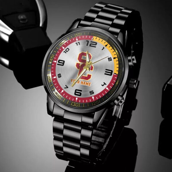 Custom Name USC Trojans NCAA Hand Watch Gifts For Fans