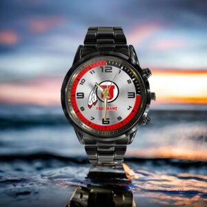 Custom Name Utah Utes NCAA Hand Watch Gifts For Fans 2