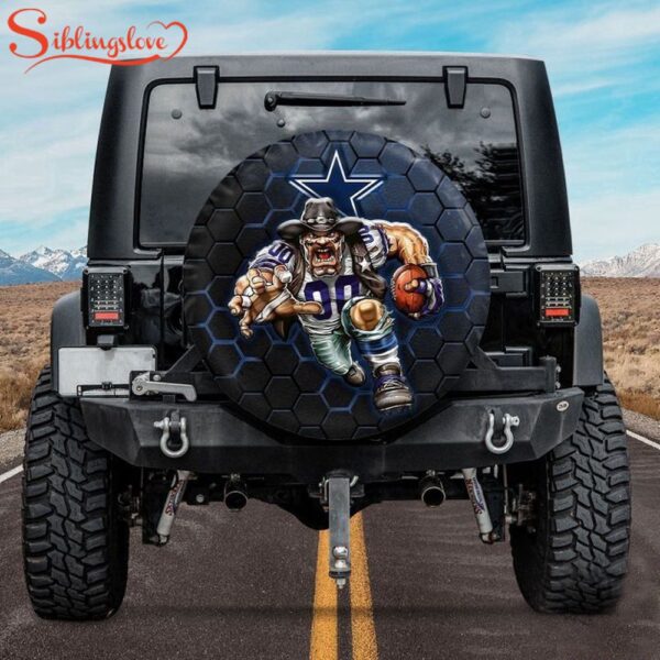 Dallas Cowboys NFL Mascot Spare Tire Cover Gift For Campers