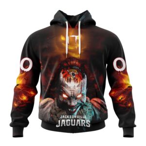 Jacksonville Jaguars NFL Halloween Badut Mematikan Personalized Hoodie T Shirt 1