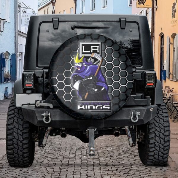 Los Angeles Kings NHL Mascot Spare Tire Cover Gift For Campers