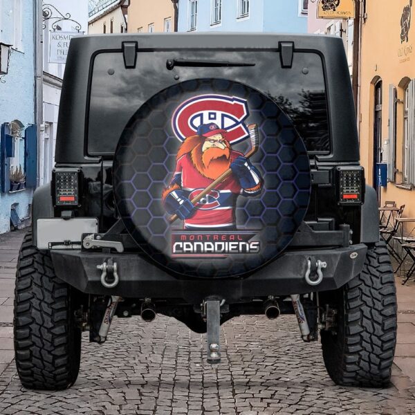 Montreal Canadiens NHL Mascot Spare Tire Cover Gift For Campers