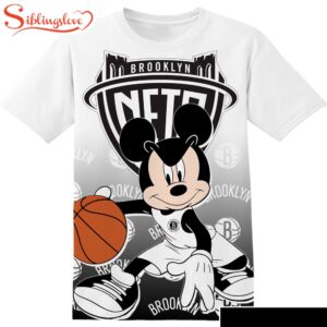 NBA Brooklyn Nets Disney Mickey…