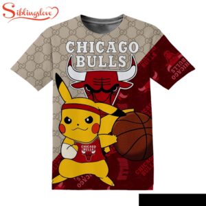 NBA Chicago Bulls Pokemon Pikachu…