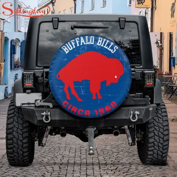 NFL Buffalo Bills Vintage Spare Tire Cover Gift For Campers