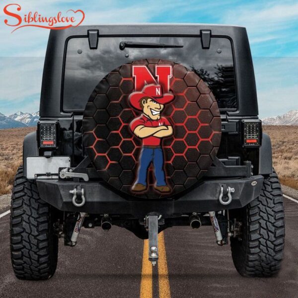 Nebraska Cornhuskers NFL Mascot Spare Tire Cover Gift For Campers