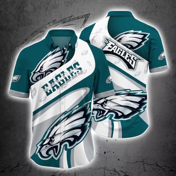 Philadelphia Eagles Nfl Beach Shirt For Sports Best Fans This Summer Nfl Hawaiian Shirt