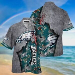 Philadelphia Eagles Nfl Hawaiian Shirt…