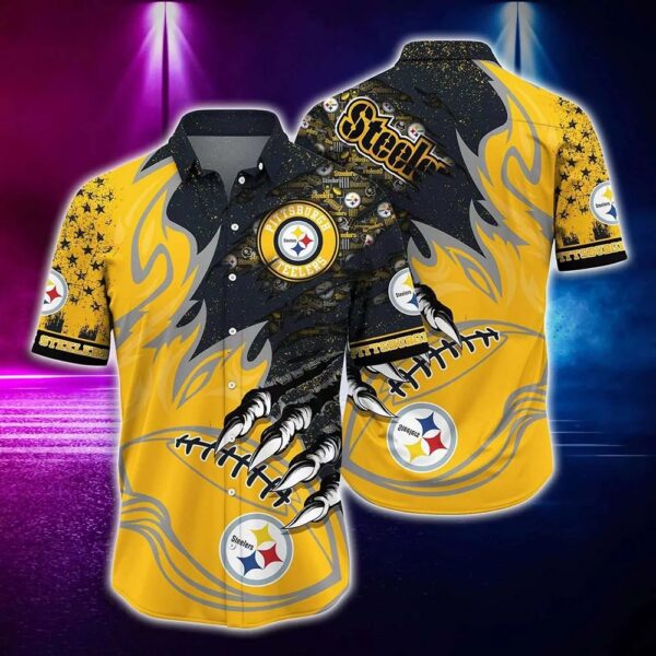 Pittsburgh Steelers Nfl Hawaiian Shirt Style Vintage Summer Beach Shirt Best Gift For Fans