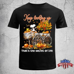 Snoopy Halloween Keep Looking Up That’s The Secret Of Life Unisex T-Shirt