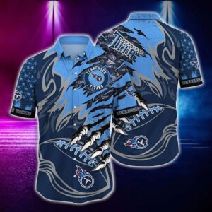 Tennessee Titans Nfl Hawaiian Shirt…