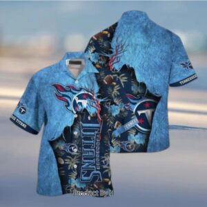 Tennessee Titans Nfl Hawaiian Shirt…