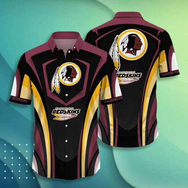 Washington Redskins NFL Hawaiian Shirt New Collection Trends Summer Best Gift For Sports Fans