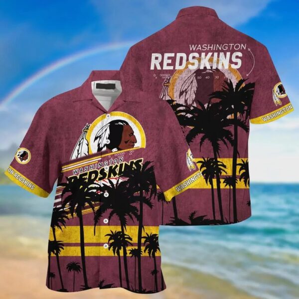 Washington Redskins NFL Hawaiian Shirt This Summer Beach Shirt Gift For Best Fans