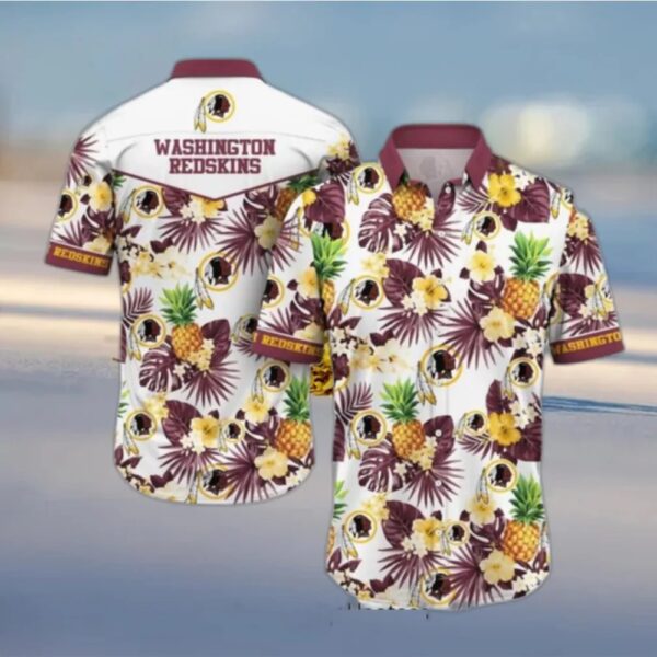 Washington Redskins NFL Hawaiian Shirt Tropical Pattern Graphic Hawaii Shirt For Fan Ever Hot Trend 2023