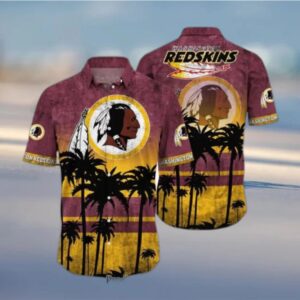 Washington Redskins NFL Hawaiian Shirt…