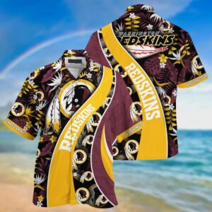 Washington Redskins NFL Hawaiian Shirt…