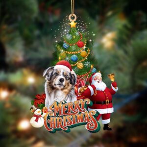 Australian Shepherd Christmas Tree&Dog Hanging…