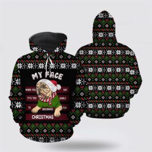 Bulldog My Face Christmas All…