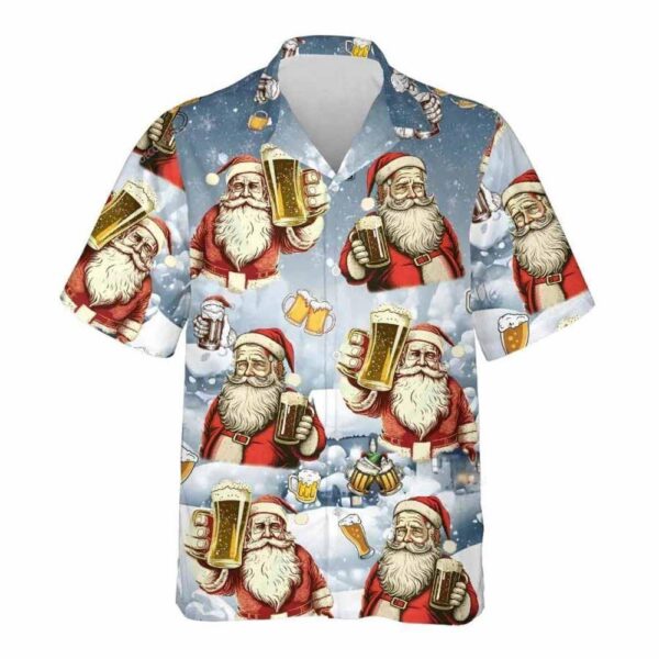 Christmas Beer Hawaiian Shirt