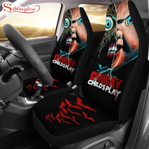 Chucky Horror Halloween Bats Car Seat Covers