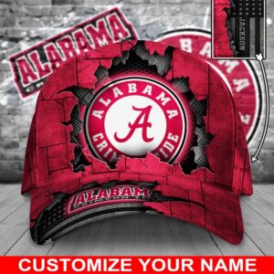 Customized NCAA Alabama Crimson Tide Baseball Cap Glamorous Hat Bliss