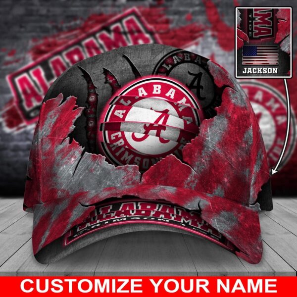 Customized NCAA Alabama Crimson Tide Baseball Cap Signature Urban Style