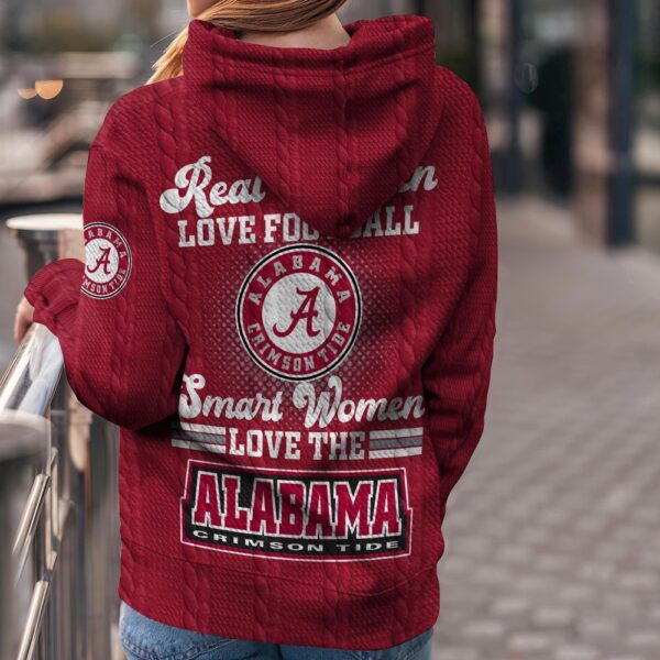 Customized NCAA Alabama Crimson Tide Hoodie 3D Chic Campus Layers For Fans