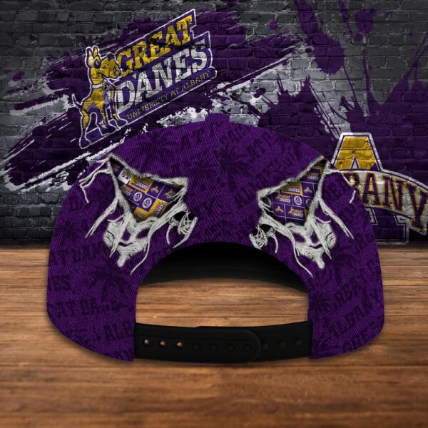 Customized NCAA Albany Great Danes Baseball Cap Sleek Layers Of Bliss