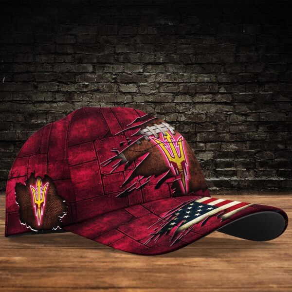 Customized NCAA Arizona State Sun Devils Baseball Cap Forward Streetwear Vibes